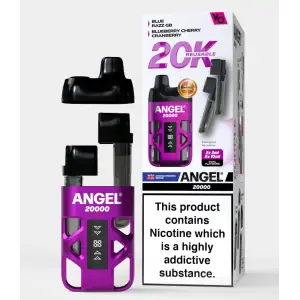 Purple Edition Angel 20000 Rechargeable Disposable Pod Kit